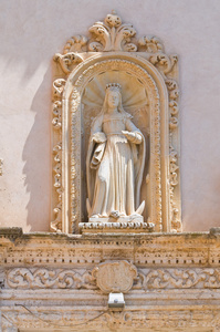 Cathedral of Nard. Puglia. Italy.