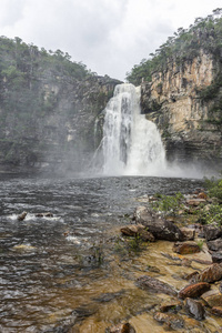 Chapada Veadeiros, 戈亚斯州, 巴西中部的大美丽瀑布景观