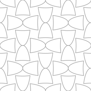 浅灰色几何装饰品。网络纺织品和墙纸无缝模式