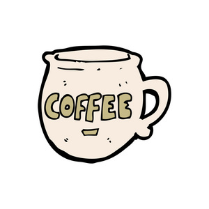 咖啡杯子卡通