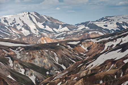 彩虹山的冰岛