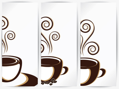 喝杯咖啡或茶与花艺设计元素