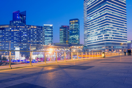 美丽的上海夜景