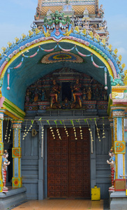 印度教神庙入口处图片