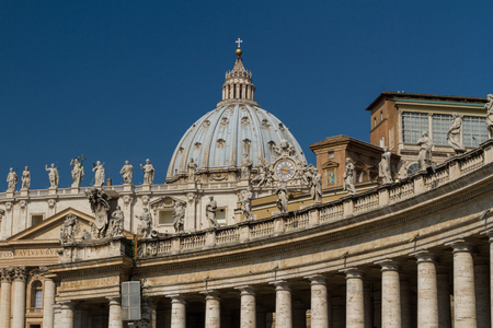 大教堂 di san pietro，梵蒂冈城，罗马意大利