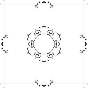 框架设计矢量艺术型边框