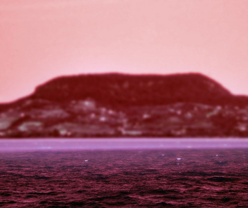 粉红海背景