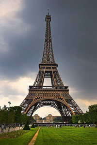 从巴黎冠军 de 火星埃菲尔铁塔的看法, 法国
