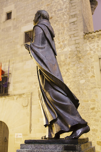 雕塑的圣约翰的十字架，阿维拉，西班牙