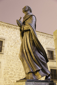 雕塑的圣约翰的十字架，阿维拉，西班牙