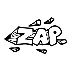 漫画书 zap 卡通