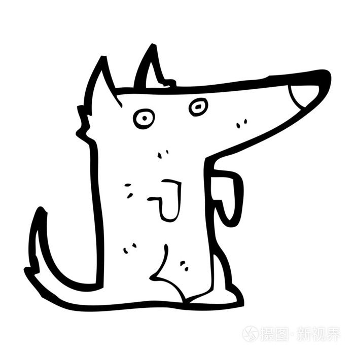 狼卡通