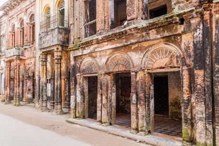 孟加拉国 Painam 有时泛美 的废弃建筑 Nagar
