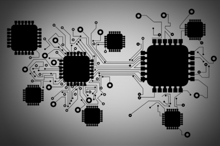 电路 board.background 高分辨率 3d 数字生成的图像