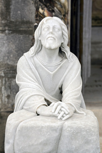 雕像耶稣痛苦