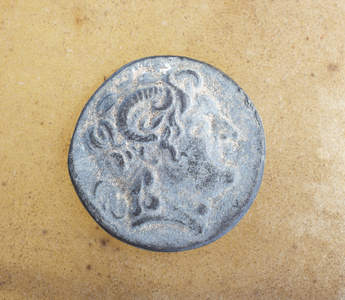 从土耳其古色古香古代希腊罗马硬币