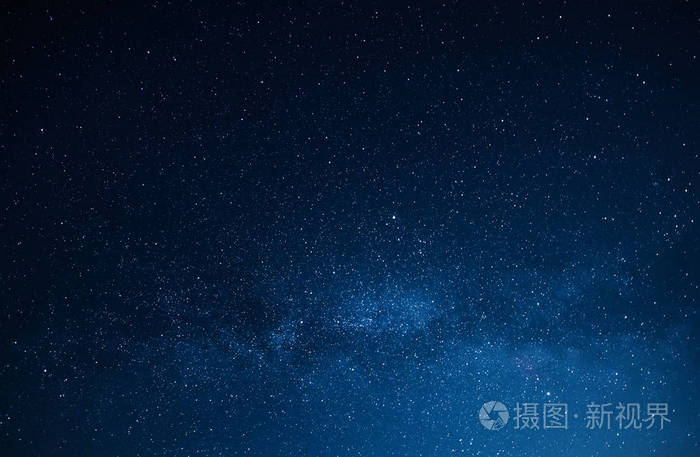 夜空星辰夜摄影星空夏日乌克兰乡村