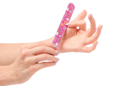 手指甲锉女性手