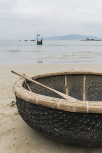 越南海上捕鱼船