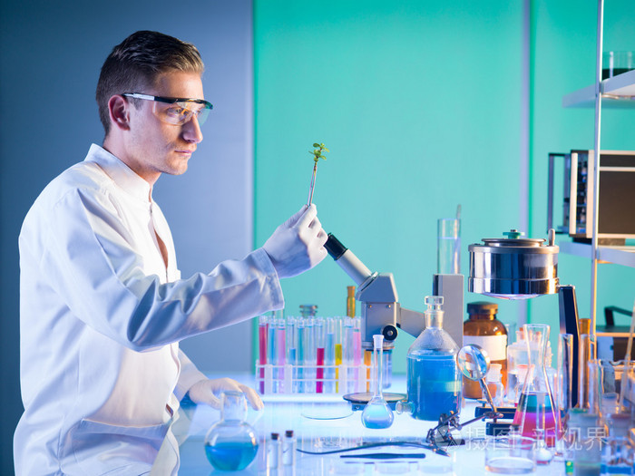 生物化学家植物研究