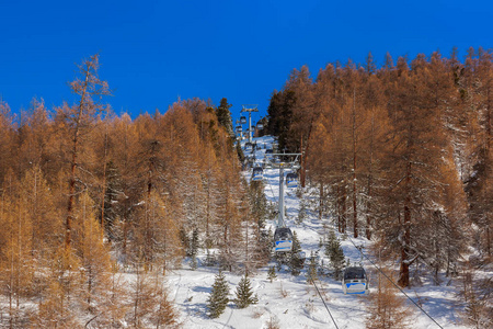 山滑雪度假村 hochgurgl 奥地利