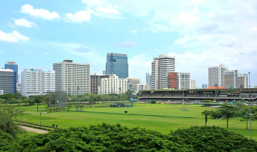 城市景观的曼谷，泰国