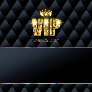 Vip 金色标签