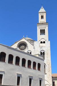 巴里, 意大利圣 Sabinus 大教堂。老镇教会