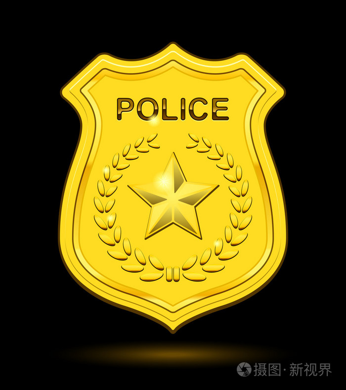黄金警察徽章