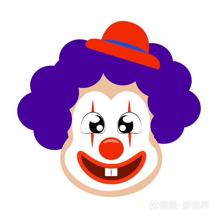 滑稽可爱的小丑