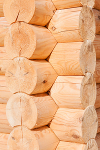 木材的木墙