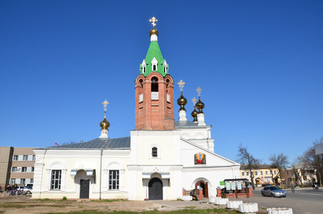 圣洁阿森松教会在莫隆，1729 年，俄国的金色圆环