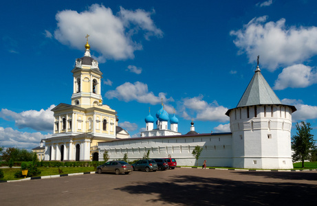 vladychny 修道院在塞普科夫 俄罗斯莫斯科地区