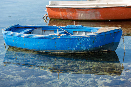 老木划艇西西里意大利