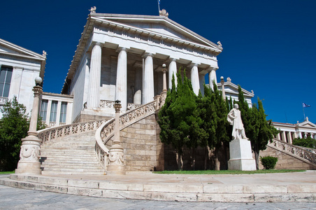 希腊国家图书馆。雅典