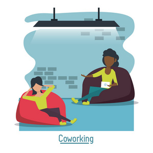 商务 coworking 办公室