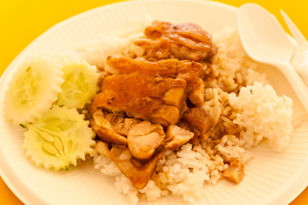 泰国的食物是名称鸡饭