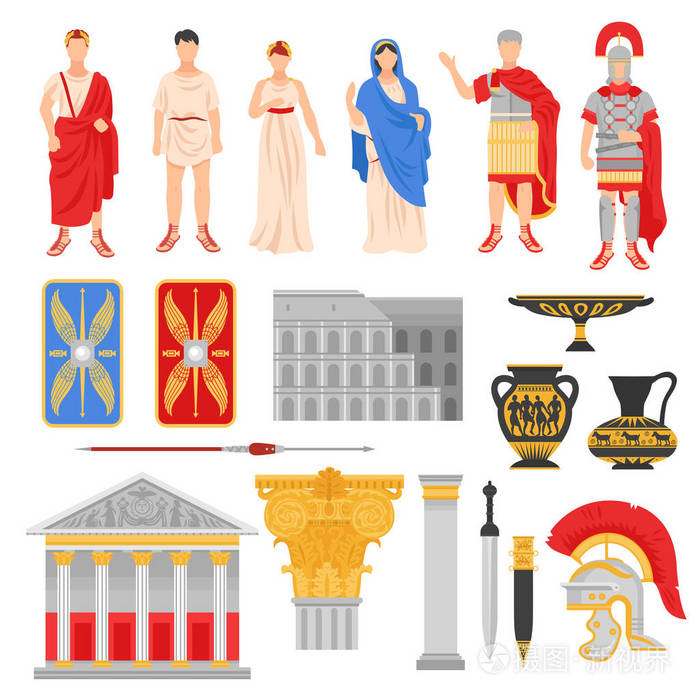 帝国罗马图标集