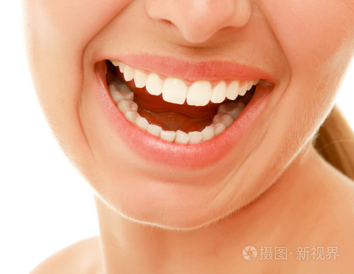 一个健康的女人的牙齿的微笑照片-正版商用图片06p67l-摄图新视界