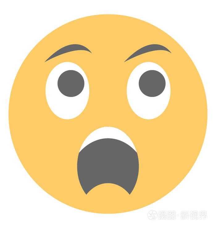 描述惊讶表情的表情符号