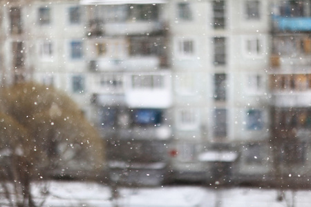 城市降雪