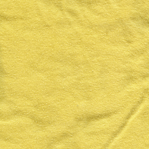 棉花织物纹理明亮的黄色