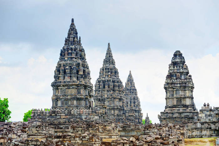 prambanan寺在印度尼西亚爪哇岛