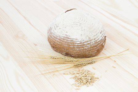 小麦的面包的耳朵