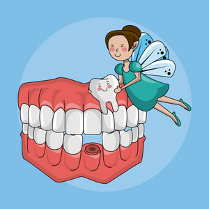 牙仙子和牙科护理