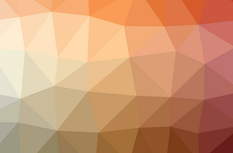 橙色 poligon 现代多色背景插图