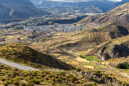 colca 峡谷 秘鲁，南美洲