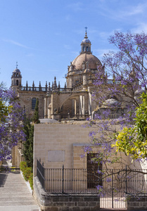 西班牙加斯市古教堂照片