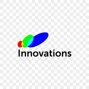 创新公司矢量彩色圆圈图标