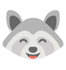 可爱的卡通风格的猫 emoji 表情